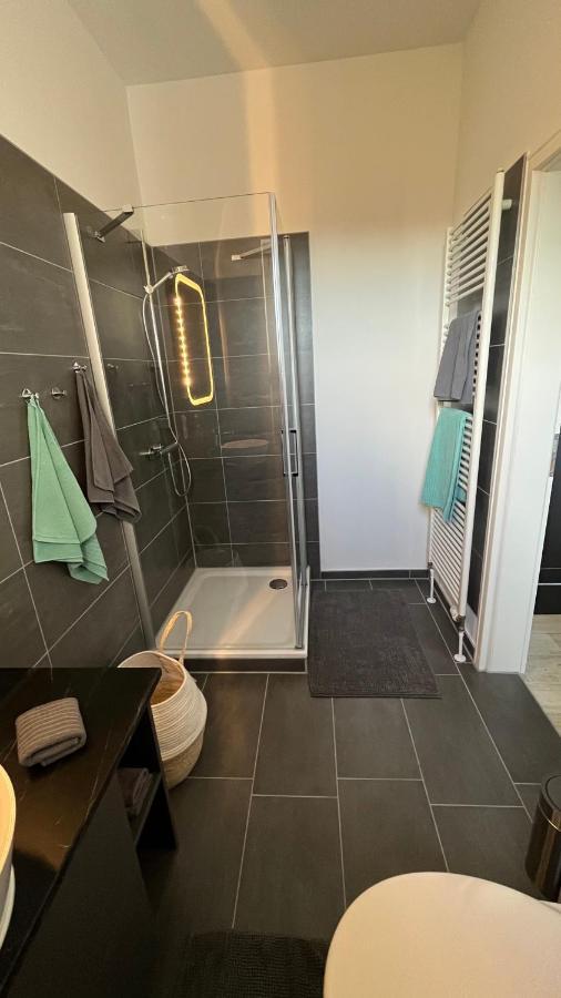 روستوك Ferienwohnung Mit Warnowblick المظهر الخارجي الصورة